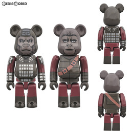 [FIG]BE@RBRICK(ベアブリック) GENERAL URSUS & SOLDIER APE(ウルサス将軍&ソルジャー・エイプ) PLANET OF THE APES/猿の惑星 2パック 完成品 可動フィギュア メディコム・トイ