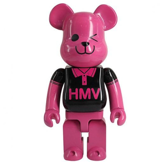 [FIG]BE@RBRICK(ベアブリック) No.B@000HMV-BK400 BE@RBRICK HMV BLACK POLO 400% 25th Anniversary Ver. 完成品 可動フィギュア メディコム・トイ