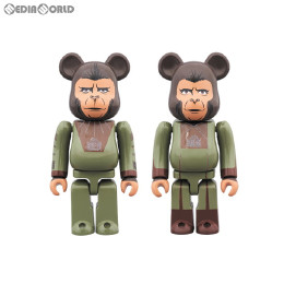 [FIG]BE@RBRICK(ベアブリック) Cornelius & Zira(コーネリアス&ジーラ) PLANET OF THE APES/猿の惑星 2パック 完成品 可動フィギュア メディコム・トイ