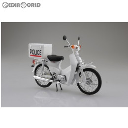 [MDL]1/12 完成品バイク Honda(ホンダ) スーパーカブ ポリス仕様 ミニカー スカイネット(アオシマ)