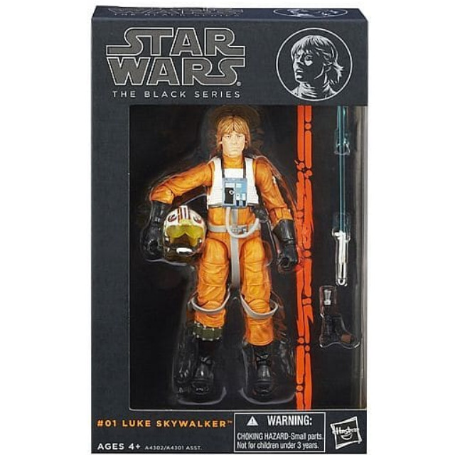 [FIG]6インチ「ブラック」シリーズ #01 ルーク・スカイウォーカー STAR WARS(スター・ウォーズ) アクションフィギュア ハズブロ