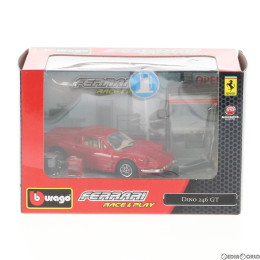 [MDL]1/43 Ferrari Dino(フェラーリ ディノ) 246GT レッド Lace & Play Series(レース&プレイシリーズ) 完成品 ミニカー(28-31105R) Bburago(ブラゴ)