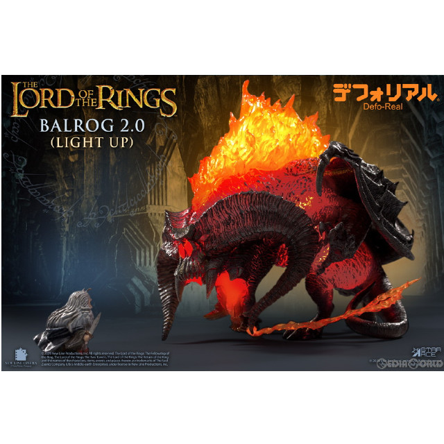 [FIG] デフォリアル バルログ2.0(発光Ver.) ロード・オブ・ザ・リング 完成品 フィギュア スターエーストイズ/エクスプラス