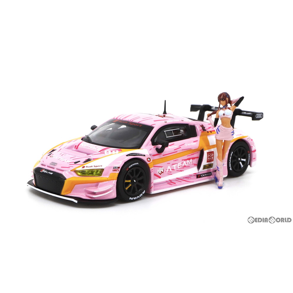 [MDL]1/64 Audi R8 LMS エヴァ RT 正規実用型(ヴィレカスタム) 8号機 X Works 真希波・マリ フィギュア セット エヴァンゲリオンレーシング 完成品 ミニカー POP RACE(ポップレース)