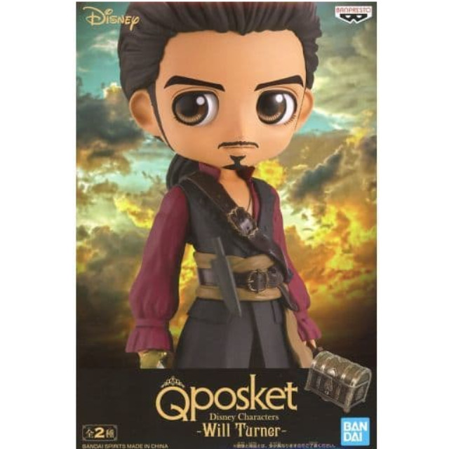 [FIG]ウィル・ターナー(腕赤) 「パイレーツ・オブ・カリビアン」 Q posket Disney Characters -Will Turner- プライズフィギュア バンプレスト