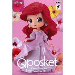 [買取]アリエル(ピンク) 「リトル・マーメイド」 Q posket Disney Characters -Ariel Princess Dress- プライズフィギュア バンプレスト