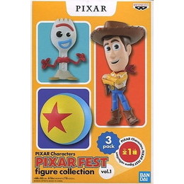 [FIG]ウッディ&フォーキー&ピクサーボール 「ディズニー」 PIXAR Characters PIXAR FEST figure collection vol.1 プライズフィギュア バンプレスト