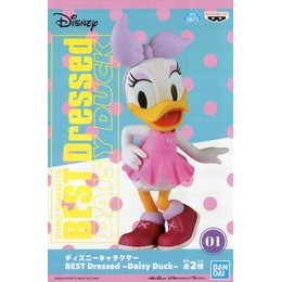 [買取]デイジーダック(ピンク×パープル) 「ディズニーキャラクター」 BEST Dressed -Daisy Duck- プライズフィギュア バンプレスト
