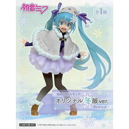 [FIG]初音ミク 「キャラクター・ボーカル・シリーズ 01 初音ミク」  オリジナル冬服ver. 〜Renewal〜 プライズフィギュア タイトー