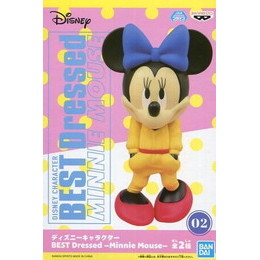 [買取]ミニーマウス(ブルー) 「ディズニーキャラクター」 BEST Dressed -Minnie Mouse- プライズフィギュア バンプレスト