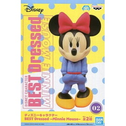 [買取]ミニーマウス(レッド) 「ディズニーキャラクター」 BEST Dressed -Minnie Mouse- プライズフィギュア バンプレスト