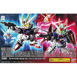 [PTM]ストライクガンダム & フォースインパルスガンダム「SDガンダム BB戦士」 バンダイ プラモデル
