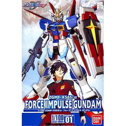 [PTM]1/100 フォースインパルスガンダム「機動戦士ガンダムSEED DESTINY」 バンダイ プラモデル