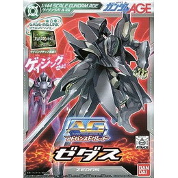 [PTM]1/144 AG ゼダス 「機動戦士ガンダムAGE」 バンダイ プラモデル