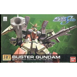 [PTM]1/144 HG R03 バスターガンダム 「機動戦士ガンダムSEED」 バンダイ プラモデル