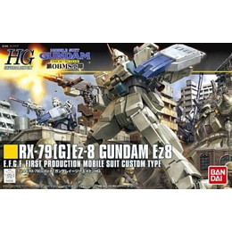 [PTM]1/144 HGUC ガンダムEz8 「機動戦士ガンダム 第08MS小隊」 バンダイ プラモデル