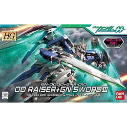 [PTM]1/144 HG ダブルオーライザー+GNソードIII「機動戦士ガンダム00」 バンダイ プラモデル