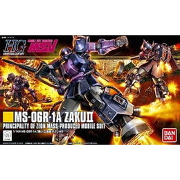 [PTM]1/144 HGUC MS-06R-1A 黒い三連星ザクII 「機動戦士ガンダム MSV」 バンダイ プラモデル