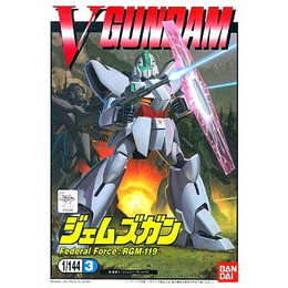 [PTM]1/144 ジェムズガン RGM-119 「機動戦士 Vガンダム」シリーズNO.3 [0039360] バンダイ プラモデル