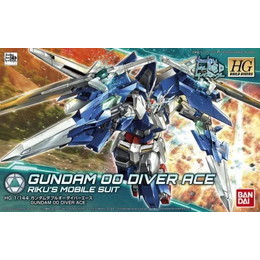 [PTM]1/144 HGBD GN-0000DVR/A ガンダムダブルオーダイバーエース 「ガンダムビルドダイバーズ」 バンダイ プラモデル