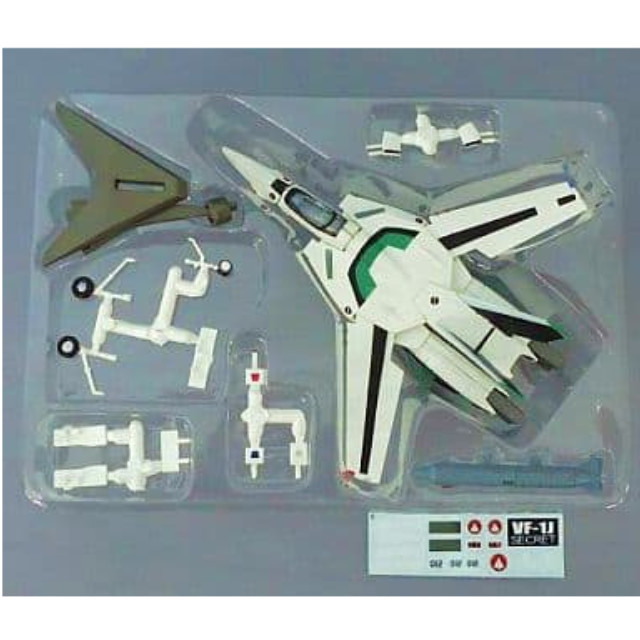 [PTM]【シークレット】 1/144 VF-1J 柿崎機(劇場版) 「超時空要塞マクロス」 バルキリーコレクション2 ハピネット/エフトイズ・コンフェクト プラモデル