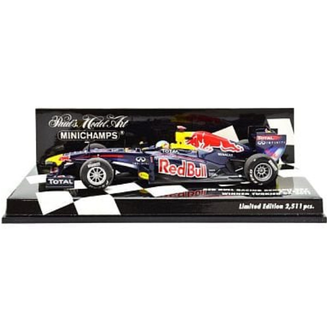 [MDL]1/43 レッドブル レーシング ルノーRB7 S.ベッテル トルコGP ウィナー 2011 完成品 ミニカー(410110201) MINICHAMPS(ミニチャンプス)