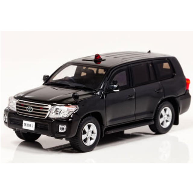 [MDL]1/43 Toyota LAND CRUISER(トヨタ ランドクルーザー) AX URJ202 GUARD POLICE CAR 2014 警察本部特殊警護車両(ブラック) 完成品 ミニカー(H7431405) RAI'S(レイズ)