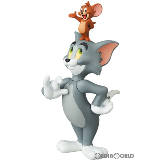 [FIG]ウルトラディテールフィギュア No.601 UDF JERRY on TOM’S HEAD(ジェリーオントムズヘッド) TOM and JERRY(トムとジェリー) 完成品 フィギュア メディコム・トイ