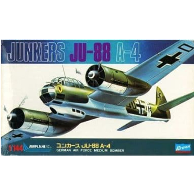 [PTM]1/144 ユンカース JU-88 A-4 「エアープレーンシリーズ」 [446] クラウンモデル(Crown) プラモデル