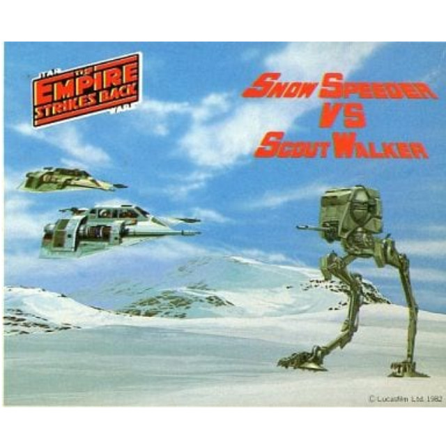 [PTM]スノースピーダー VS スカウトウォーカー 「スター・ウォーズ」 メタルコレクション VSシリーズNo.2 メタルキット [SWM-2] ツクダホビー プラモデル