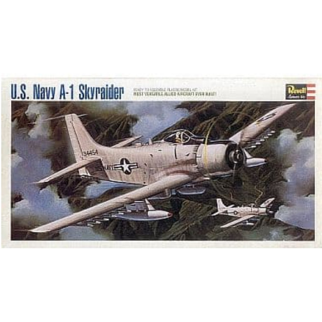 [買取]1/40 U.S. Navy A-1 Skyraider -アメリカ海軍 A-1 スカイレイダー- [0261R0100] レベル(Revell) プラモデル