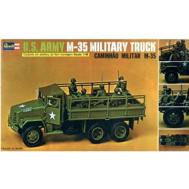 [PTM]1/40 U.S.ARMY M-35 MILITARY TRUCK -アメリカ軍 M-35 軍用トラック- [H-557] レベル(Revell) プラモデル