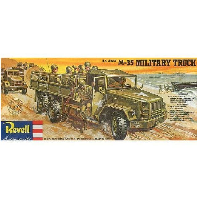 [PTM]1/40 U.S. ARMY M-35 MILITARY TRUCK [H537] レベル(Revell) プラモデル