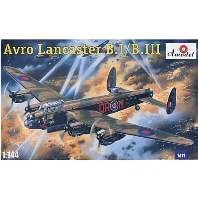 [PTM]1/144 Avro Lancaster B.I/B.III -アブロ ランカスター B.I/B.III- [1411] Amodel(エーモデル) プラモデル