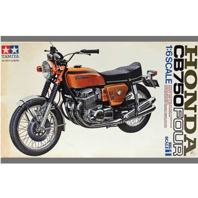 [PTM]1/6 ホンダ ドリーム CB750 FOUR 「オートバイシリーズ No.1」 ディスプレイモデル [BS0601] タミヤ プラモデル