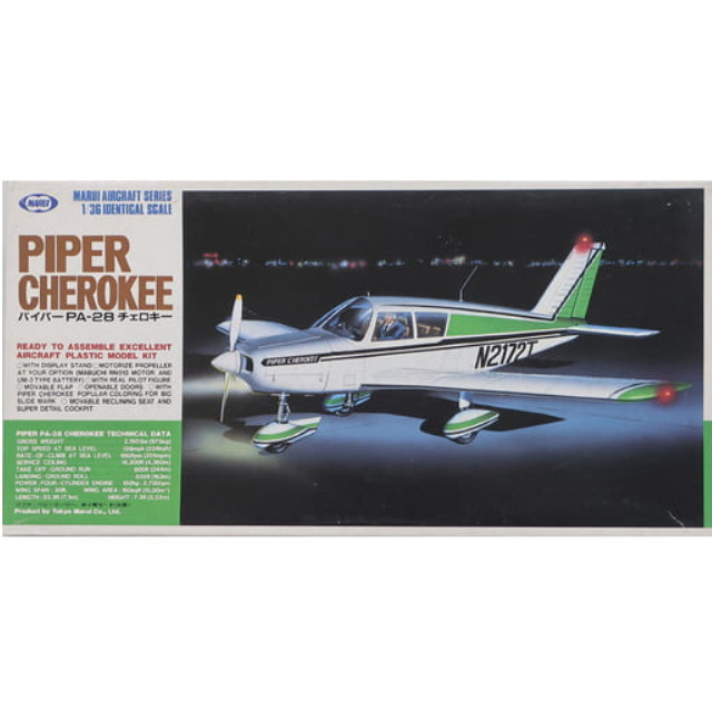 [PTM]1/36 バイパー PA-28 チェロキー 「エアクラフトシリーズ No.2」 モーターライズキット [MT59-MP.2] 東京マルイ プラモデル