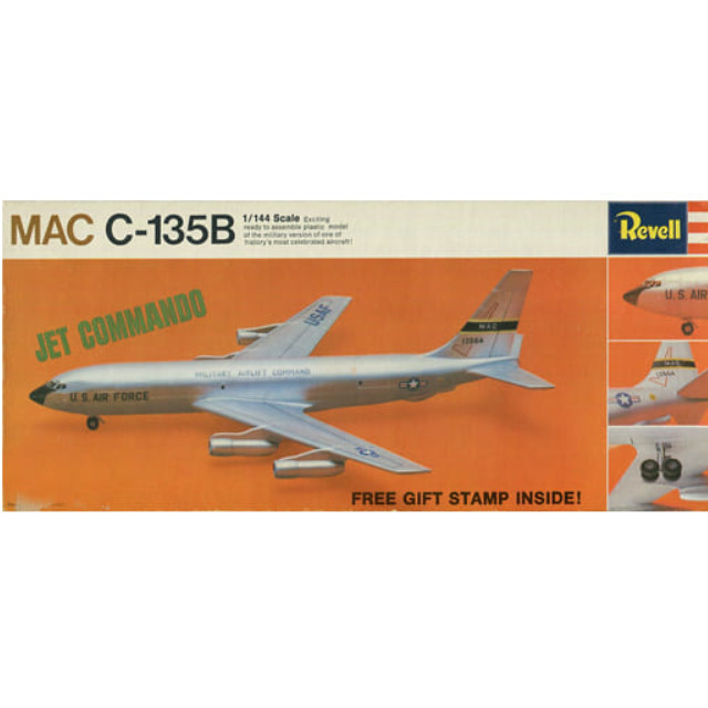 [PTM]1/144 MAC C-135B [H-254] レベル(Revell) プラモデル