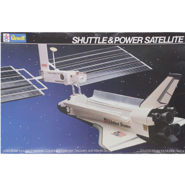 [PTM]1/144 SHUTTLE & POWER SATELLITE [4550] レベル(Revell) プラモデル