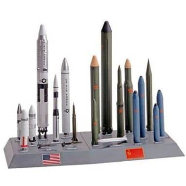 [PTM]1/144 アメリカ/ソビエト ミサイルセット [7860] レベル(Revell) プラモデル