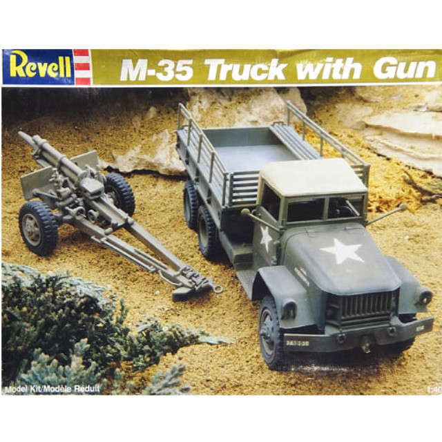 [PTM]1/40 M-35 Truck with Gun [8004] レベル(Revell) プラモデル
