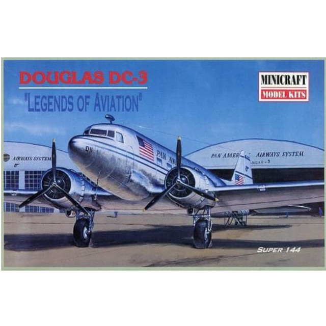 [PTM]1/144 DOUGLAS DC-3 LEGEND OF AVIATION [14434] ミニクラフト プラモデル