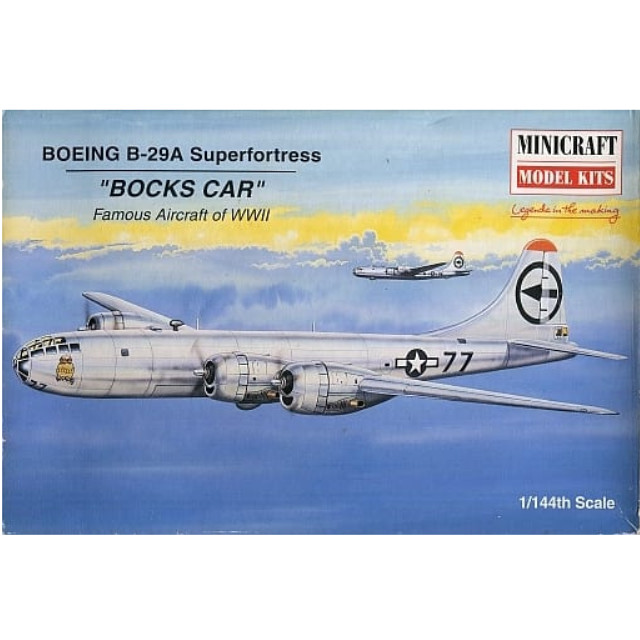 [PTM]1/144 BOEING B-29A Superfortress BOCK CAR 「Famous Aircraft of WWII」 [144878] ミニクラフト プラモデル