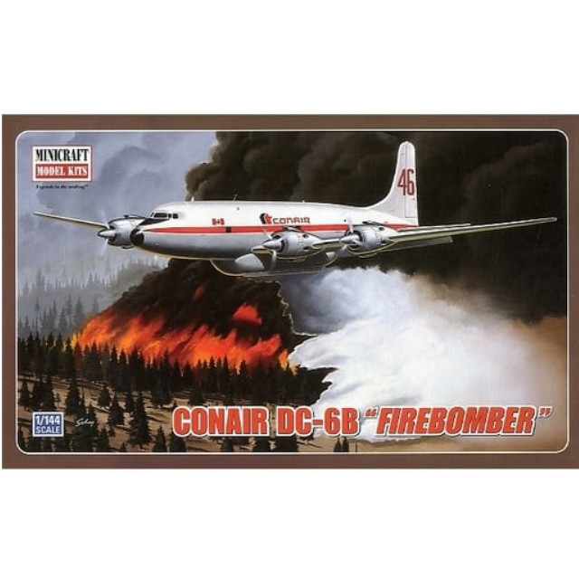 [PTM]1/144 CONAIR DC-6B FIREBOMBER [14533] ミニクラフト プラモデル