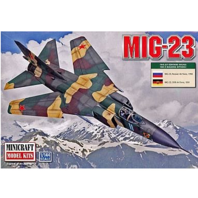 [PTM]1/144 ソビエト軍 MiG-23 [MC14655] ミニクラフト プラモデル