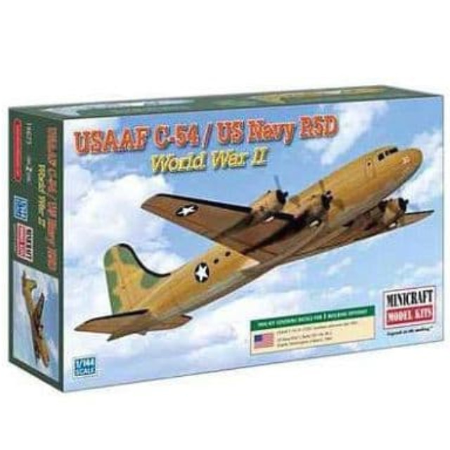 [PTM]1/144 WW.II アメリカ陸軍航空軍 C-54/アメリカ海軍 R5D [MC14673] ミニクラフト プラモデル