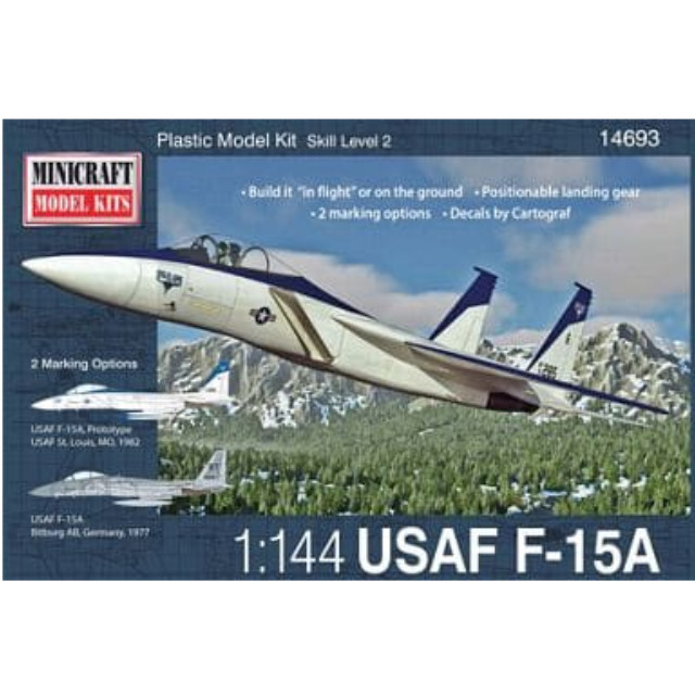[PTM]1/144 アメリカ空軍 F-15A イーグル [MC14693] ミニクラフト プラモデル