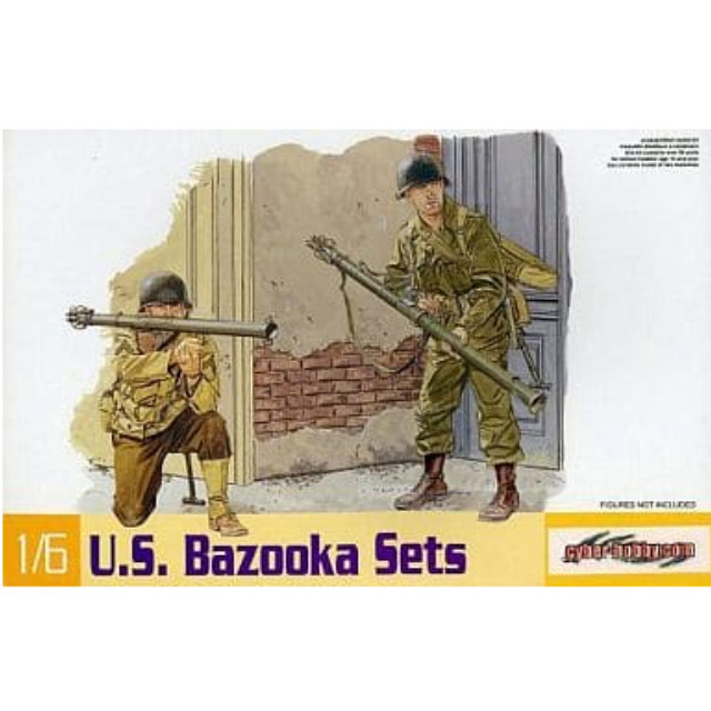 [PTM]1/6 WW.II アメリカ軍 M1A1&M9A1バズーカ砲セット [CH75008] サイバーホビー プラモデル