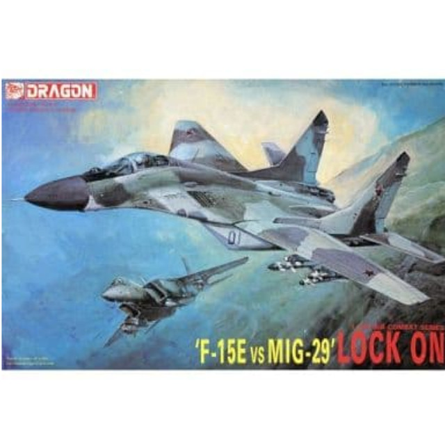 [PTM]1/144 ’F-15E vs MIG-29’ LOCK ON 「AIR COMBAT SERIES」 [4002] ドラゴン(DRAGON) プラモデル