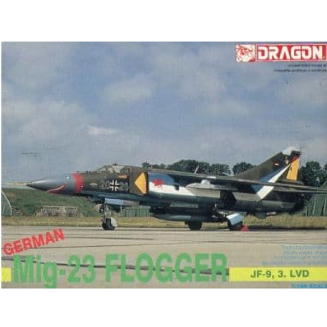 [PTM]1/144 GERMAN Mig-23 FLOGGER JF-9.3.LVD -ドイツ軍 Mig-23 フロッガー JF-9.3.LVD- [4556] ドラゴン(DRAGON) プラモデル
