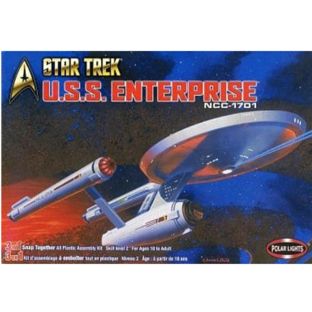 [PTM]1/1000 U.S.S. ENTERPRISE NCC-1701 -U.S.S. エンタープライズ NCC-1701- 「スター・トレック」 [4200] ポーラライツ(POLARLIGHTS)